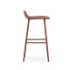 Sgabello Rosso Form Barstool Metallo Normann Copenhagen