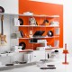 Mensola String con Passacavi String Furniture