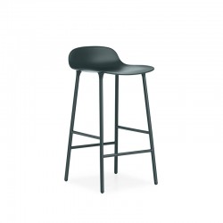 Sgabello Verde Form Barstool Metallo