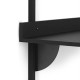 Sector Desk Black Brass Brackets ferm LIVING