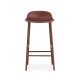 Sgabello Rosso Form Barstool Metallo Normann Copenhagen