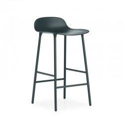 Sgabello Verde Form Barstool Metallo