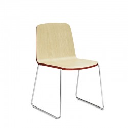 Sedia Impilabile Just Chair Chrome