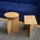 Slit Table Wood High HAY
