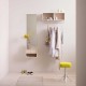 Coat shelf with rack Montana