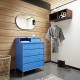 Coat shelf with rack Montana