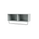 Coat shelf with rack Montana