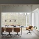 Fiber Conference - Swivel Base Muuto