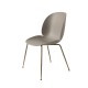 Beetle Dining Chair - Conic Antique Brass Gubi