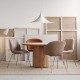 Beetle Dining Chair - Conic Brass Gubi