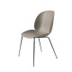 Beetle Dining Chair - Conic Black Chrome Gubi