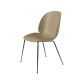 Beetle Dining Chair - Conic Black Chrome Gubi