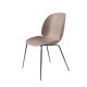 Beetle Dining Chair - Conic Black Chrome Gubi