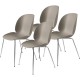 Beetle Dining Chair - Conic Chrome Gubi