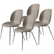 Beetle Dining Chair - Conic Metal Set 4 PZ Gubi