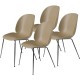 Beetle Dining Chair - Conic Metal Set 4 PZ Gubi