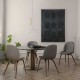 Beetle Dining Chair - Wood Upholstered Gubi