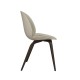 Beetle Dining Chair - Wood Front Uphols. Gubi