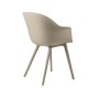 Bat Dining Chair - Plastic Monochrome Gubi