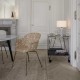 Bat Dining Chair - Conic Brass Gubi