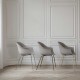 Bat Dining Chair - Conic Metal Gubi