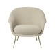Bat Lounge Chair Low Antique Brass - Karakorum 03 Gubi