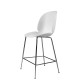 Beetle Counter Chair 65 cm - Black Chrome Gubi