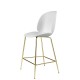 Beetle Counter Chair 65 cm - Brass semi Matt Gubi
