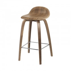 GUBI 3D Bar Stool - Wood