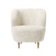 Stay Lounge Chair Small - Wood Gubi