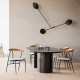 Violin Dining Chair - Wood Gubi