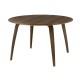 GUBI Dining Table - Round Walnut Gubi