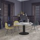 GUBI 3D Dining Chair - Plastic - Center Base Gubi