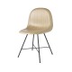 GUBI 3D Dining Chair - Wood - Center Base Gubi