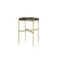 TS Side Table Brass Gubi