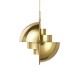 Multi-Lite Pendant Brass Gubi