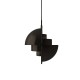 Multi-Lite Pendant Black Brass Gubi