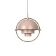 Multi-Lite Pendant Brass - Rose Gubi