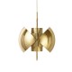 Multi-Lite Pendant Brass Gubi