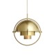 Multi-Lite Pendant Brass Gubi