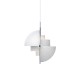 Multi-Lite Pendant Chrome - White Gubi