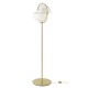 Multi-Lite Floor Lamp Brass - White Gubi