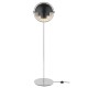 Multi-Lite Floor Lamp Chrome - Black Gubi