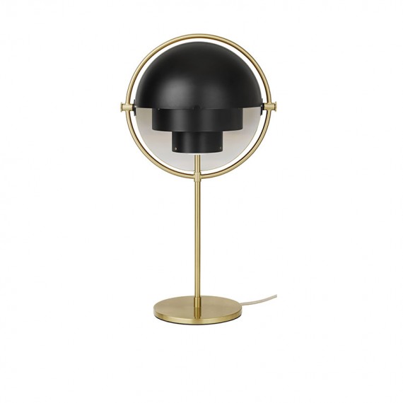 Multi-Lite Table Lamp Brass - Black Gubi