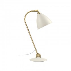 Bestlite BL2 Table Lamp Brass - White