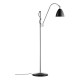 Bestlite BL3 Floor Lamp Chrome Black Gubi