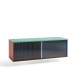 Colour Cabinet M Wall - Glass Doors HAY