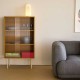 Colour Cabinet Tall - Glass Doors HAY