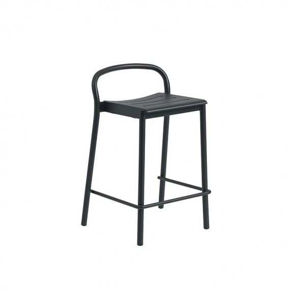 Linear Steel Barstool H 65 cm Muuto