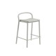 Linear Steel Barstool H 65 cm Muuto